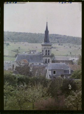 Image représentant France, Chevreuse, Ponorama de Chevreuse vue depuis la Madeleine