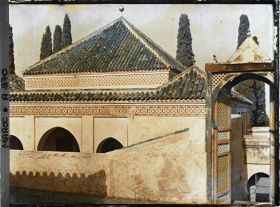 Image représentant Un des pavillons du jardin du Dar el Maghzen