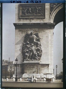 Image représentant Bas-relief gauche du côté sud de l'arc de Triomphe place de l'Etoile
