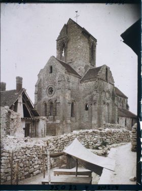Image représentant France, Bourg-et-Comin, Abside de l'Eglise