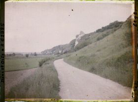 Image représentant Ile de France, La Roche-Guyon, Route de Bonnières - Erosions et cultures