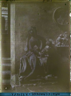 Image représentant La Vierge à l'Enfant dite Nostre Dame de Grasse, musée des Augustins