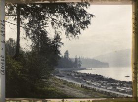 Image représentant Canada, Vancouver, Paysage du Soir à la pointe de Brockton