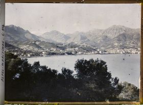 Image représentant Panorama de la ville pris depuis la route du Cap Martin