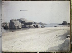 Image représentant Les rochers de la plage Sainte-Anne