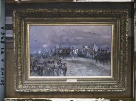 Image représentant L'hôtel des Invalides, Le Soir d'Iéna par Édouard Detaille