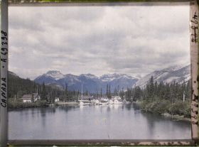Image représentant Canada, Banff, La Bow et le Mt Castle et la Sawback range