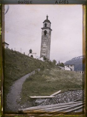 Image représentant La tour penchée de St. Moritz