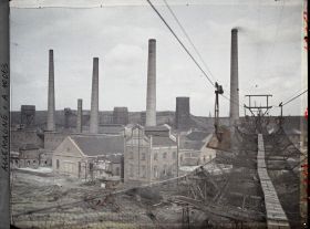 Image représentant Vue sur la mine, les crassiers et le transbordeur