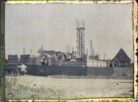 Image représentant Belgique, Passchendael, L'Eglise en reconstruction