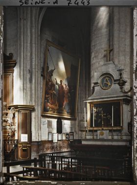 Image représentant Vue intérieure de l'église St-Gervais-St-Protais