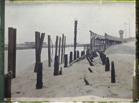 Image représentant Belgique, Zeebrugge, Entrée du Canal de Zeebrugge