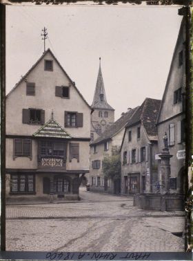 Image représentant France, Turkheim, Place du Corps de garde