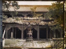 Image représentant Xihuangsi (" temple Jaune de l'Ouest "), axe est