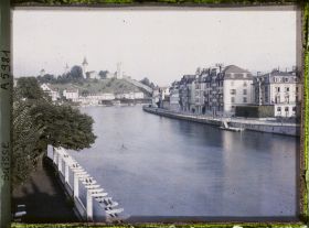 Image représentant La Reuss et les remparts de la Musegg