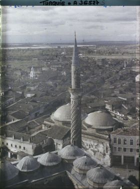 Image représentant Panorama sur la ville d'Erdine depuis la mosquée Selimiye