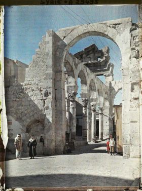 Image représentant Vestiges antiques menant à la mosquée des Omeyyades