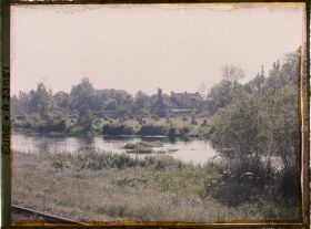 Image représentant Une ferme sur les bords de l'Eure