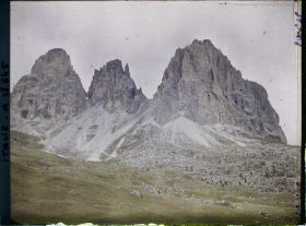 Image représentant Le massif du Langkofel (Langkofelgruppe, Gruppo del Sassolungo)