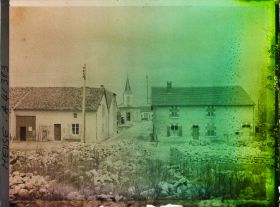 Image représentant France, Billy, Une vue vers l'Eglise