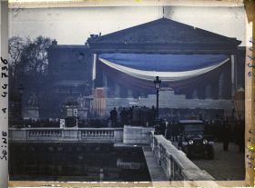 Image représentant Chambre des députés, translation des cendres de Jaurès au Panthéon