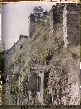 Image représentant Habitation troglodyte des Patys et ses cheminées