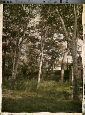 Image représentant Le tombeau de la princesse Fuhui, appelé aussi tombeau de Foshou Gongzhu (" Princesse à la Main de Bouddha ")