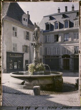 Image représentant France, Thann, Fontaine de St Théobald