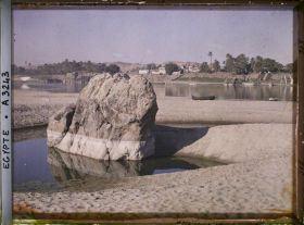 Image représentant Bords du Nil face à l'ile d'Eléphantine