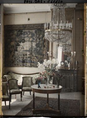 Image représentant Un salon de l'ambassade de France