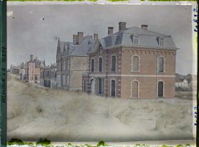 Image représentant Belgique, La Panne, Groupe des 3 Villas occupées par le Roi Albert et son Etat- Major