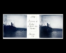 Image représentant Arrivée à Kobé à bord du "Koréa"