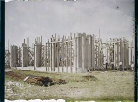 Image représentant France, Ablain-St Nazaire, La Chapelle de N.D. de L. en reconstruction