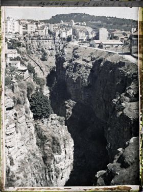 Image représentant Algérie, Constantine, Le Rhumel vu du Pont de Sidi-Rached