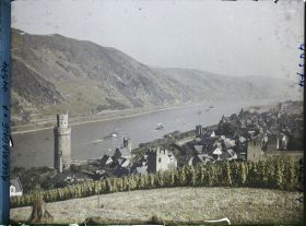 Image représentant Alemagne, Oberwesel, Panorama et le Rhin