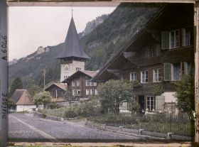 Image représentant L'église de Meiringen