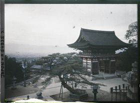 Image représentant Temple Kiyomizu-dera (ou Seisuiji) : porte d'entrée Niômon