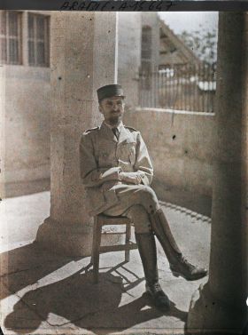 Image représentant Le commandant Cousse, chef de la Mission militaire française du Hedjaz
