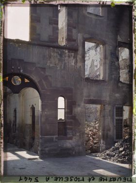 Image représentant France, Lunéville, L'Intérieur de la Synagogue.