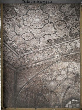 Image représentant Détail d'un plafond dans le fort Rouge (Lal Qila)