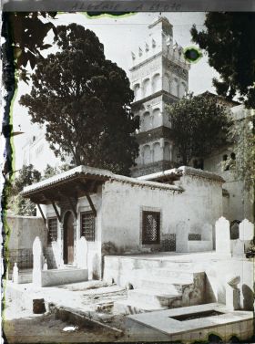 Image représentant Le minaret et la mosquée de Sidi Abd-er-Rhamane