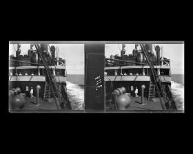 Image représentant Officiers de l'équipage sur le pont du Lützow