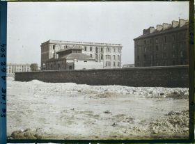Image représentant La zone des anciennes fortifications à la caserne de Clignancourt