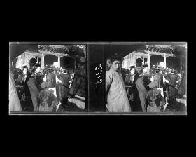 Image représentant Foire monastique (miaohui) au temple Huguosi ("monastère de la Protection du Pays")