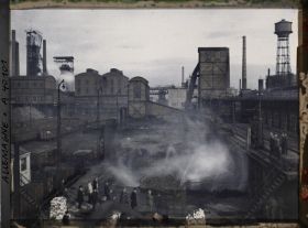 Image représentant Prusse, Ickern Vicktor, Vue Générale s/ la Cokerie défournement