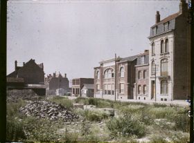 Image représentant France, Bailleul, Une vue rue de la Gare