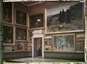 Image représentant Une salle des peintures du musée des Beaux-Arts