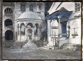 Image représentant Mont Athos, Karyès, La phiale et le Timandre de Coutloumousson