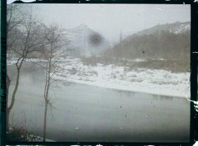Image représentant France, Près d'Issoire, Effets d'hiver, environs d'Issoire