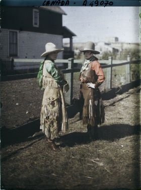 Image représentant Canada, Calgary, Deux Cowgirls